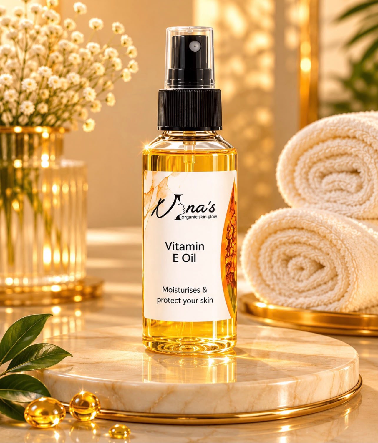 Vitamin E oil