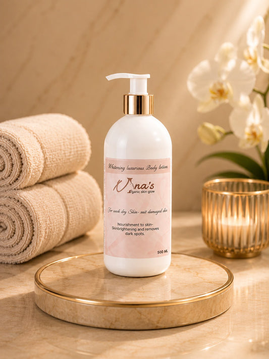 Whitening body lotion
