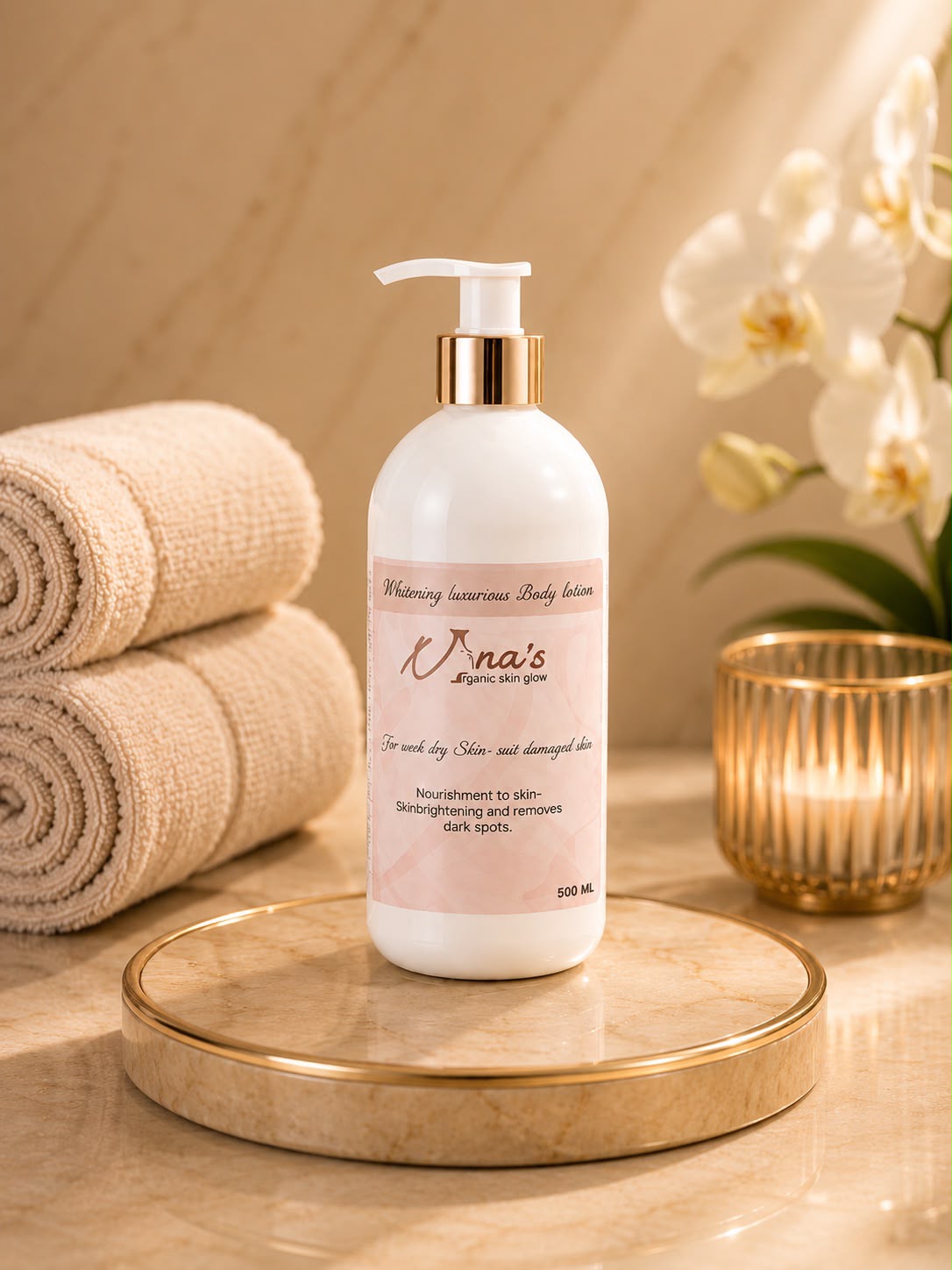 Lightening body lotion